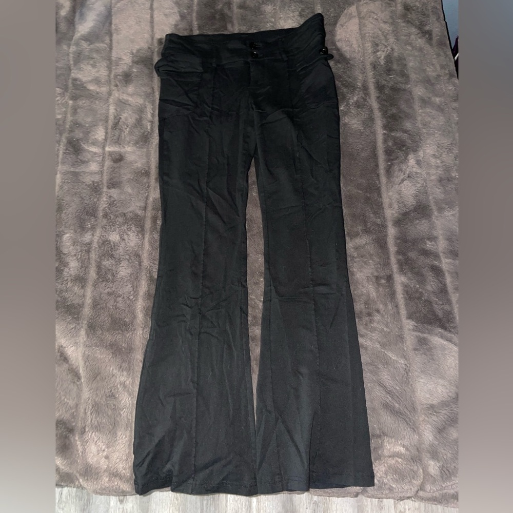 Women’s straight black pants